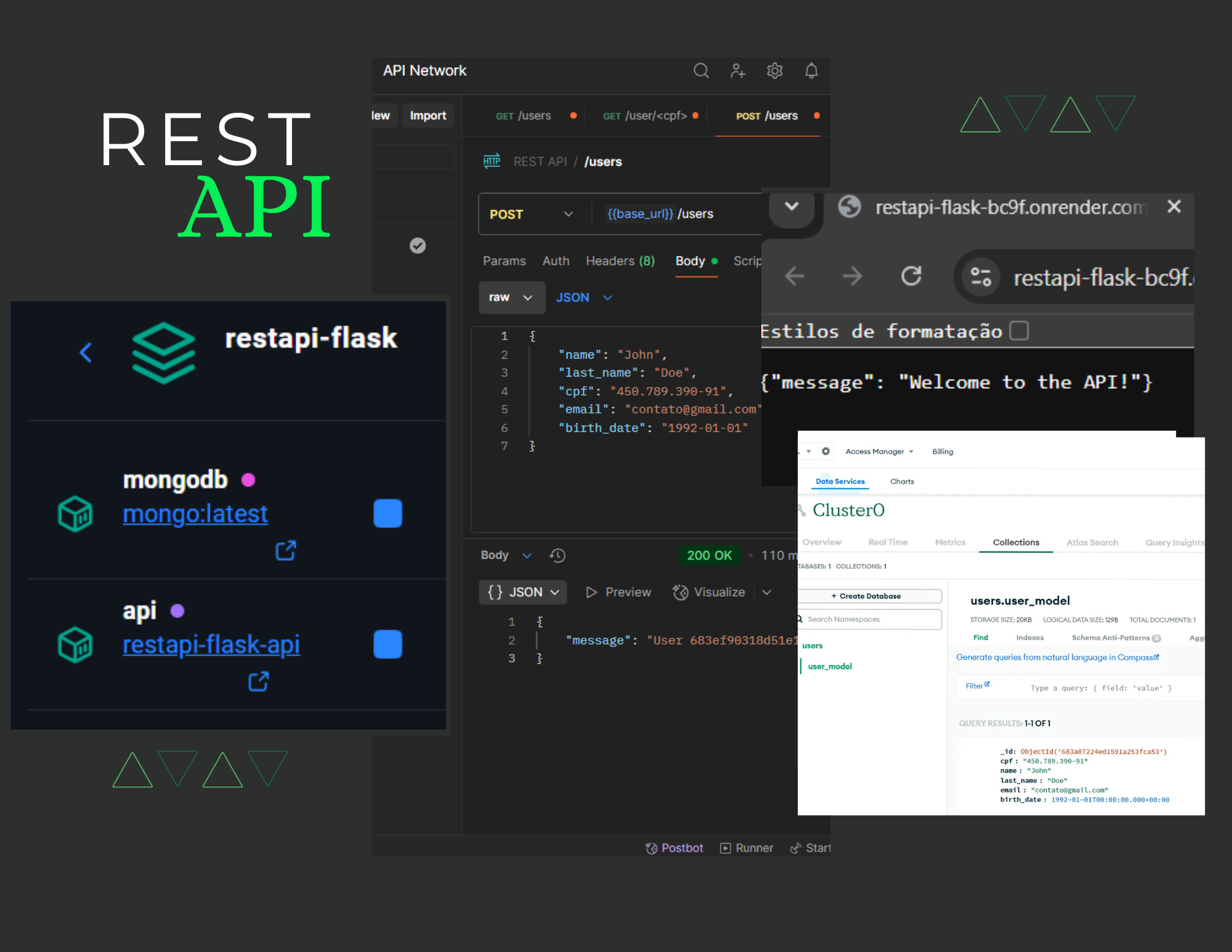 Preview REST API Flask